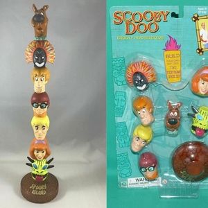 Scooby Doo Groovy Headstacker Tiki Totem Pole 27448 Magnetics NIP
